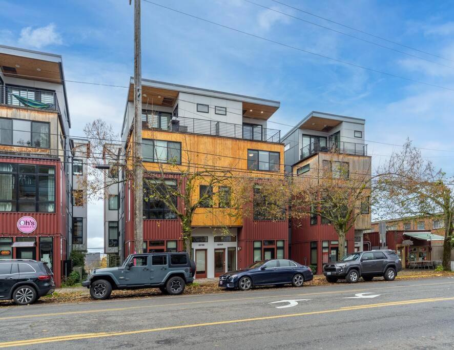 West Seattle'S Modern Townhome Екстериор снимка